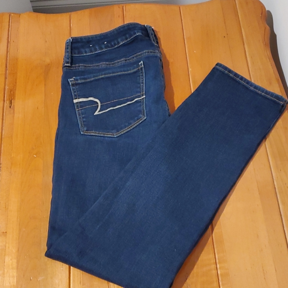 American Eagle Outfitters Blue Skinny Jeans